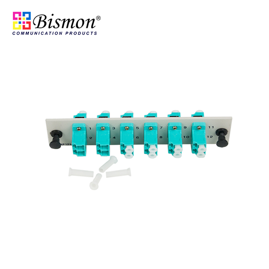 12 LC Snap-in adapter Plate Multi-mode(OM3) Full set